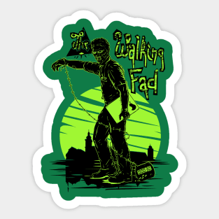 The Walking Fad Sticker